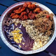 Chino Bandido signature dishes Jade Red Chicken
Emerald Chicken
Jerk Fried Rice